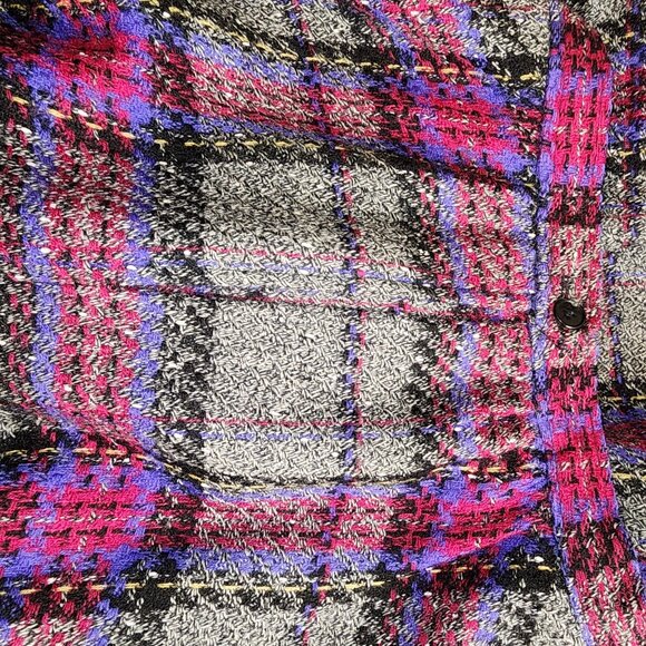 Vintage Evan Picone Tartan Plaid Wool Midi Skirt With Lining - Picture 11 of 14